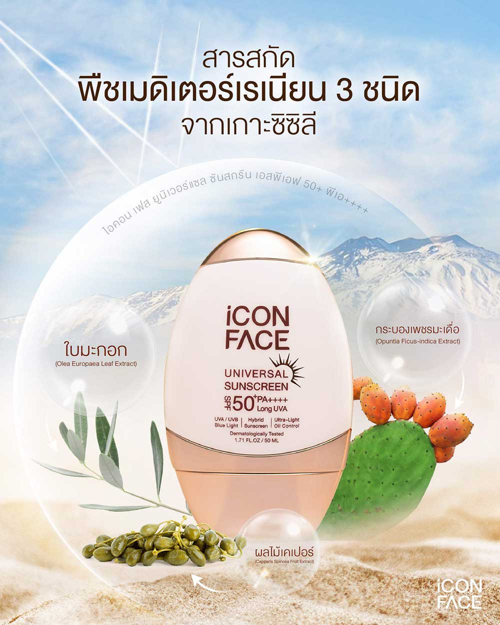 iCon Face Universal Sunscreen SPF 50+ PA++++ Sunscreen Icon Face