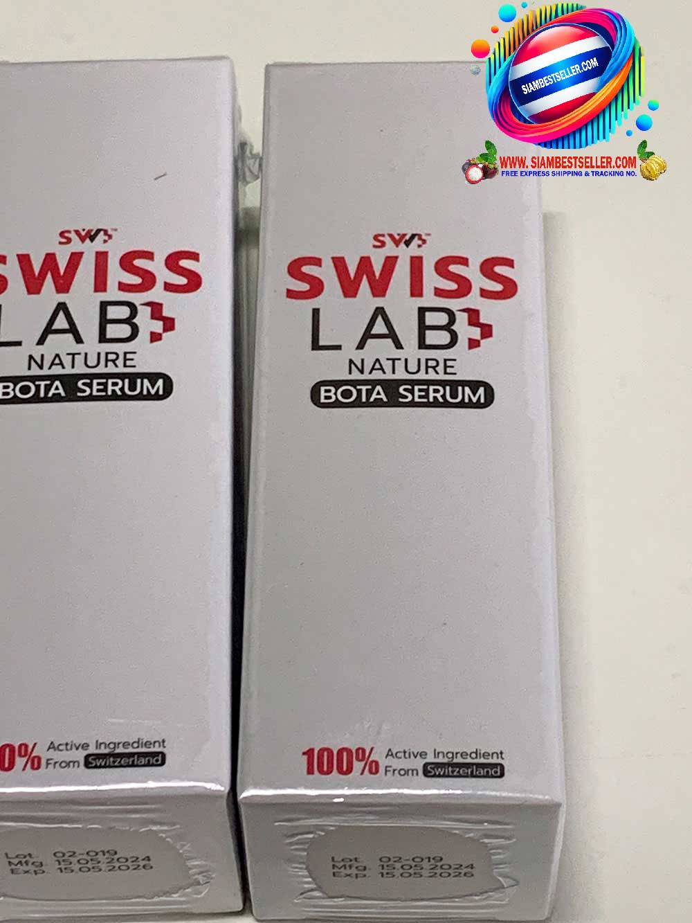 Shipped Package:  The package shipped to Alameda California For Swiss Lab Power Nature Cream Set www.siambestseller.com Image 10