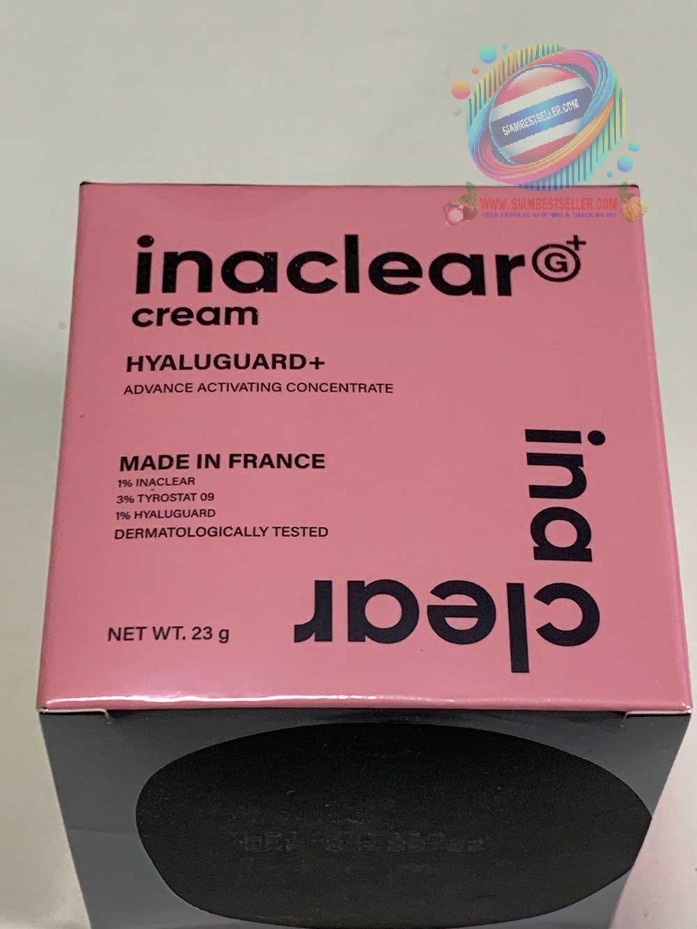 Shipped Package:  Inaclear G Plus Serum in Cream www.siambestseller.com Image 2