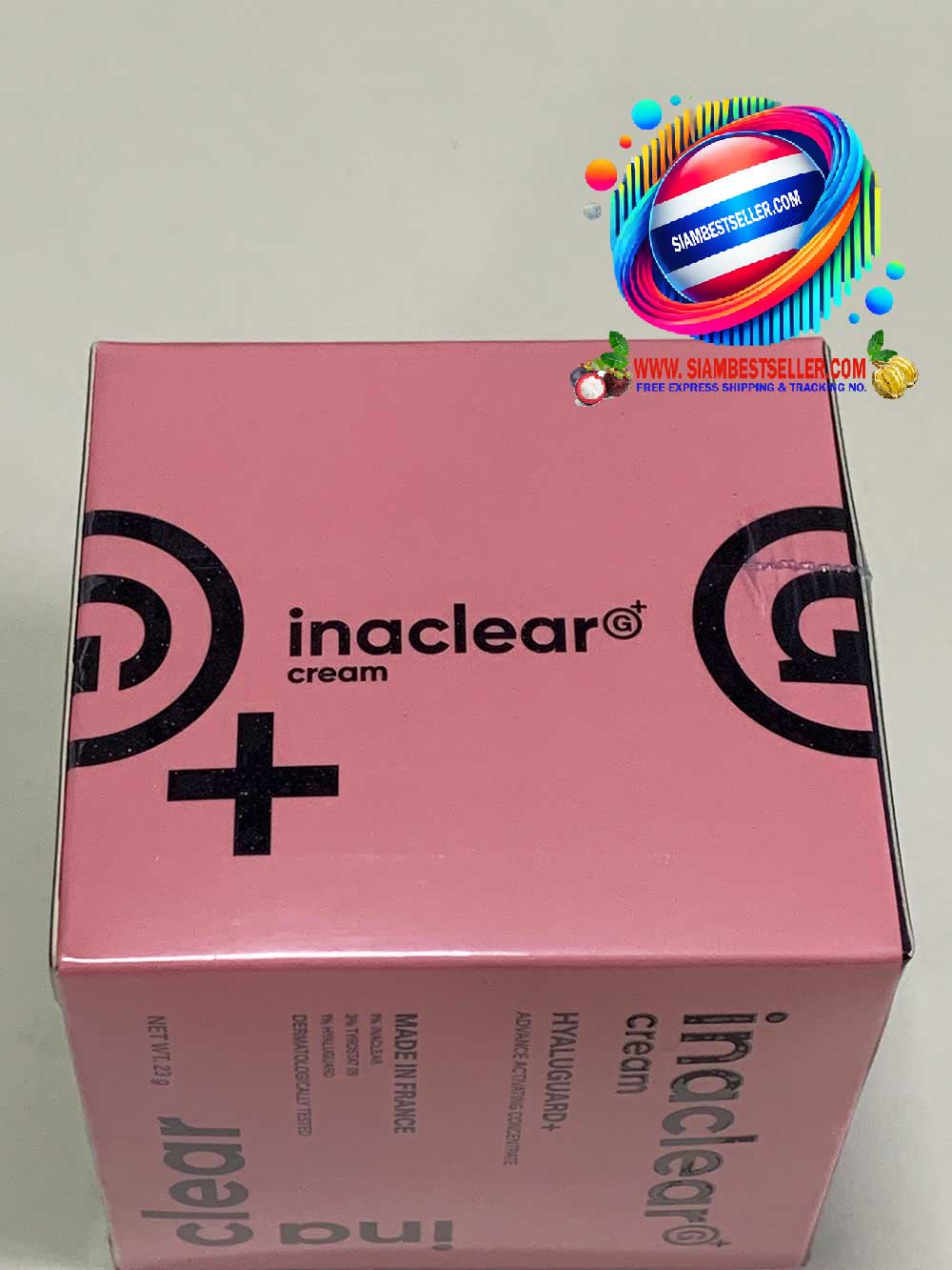 Shipped Package:  Inaclear G Plus Serum in Cream www.siambestseller.com Image 3