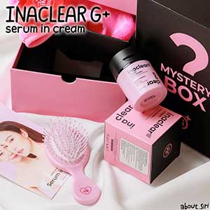 INACLEAR G+ Serum in Cream by May Pichy 23g Innovative France Smooth Bright Clear Skin