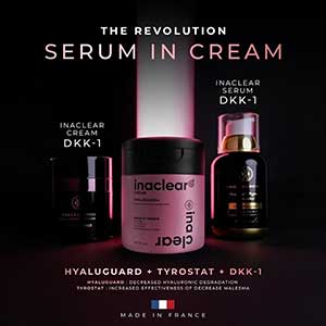 INACLEAR G+ Serum in Cream by May Pichy 23g Innovative France Smooth Bright Clear Skin